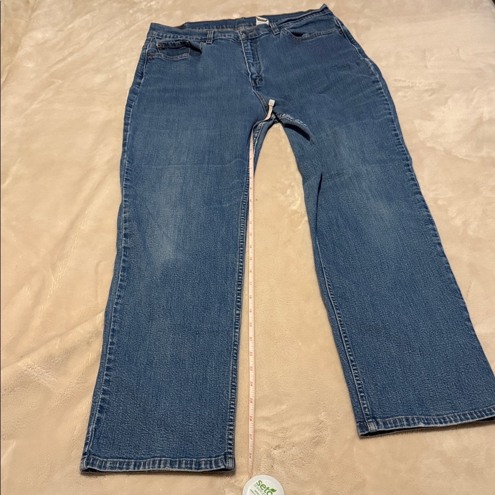 Vintage Levi Women's Jeans 505 Low Rise Straight Leg